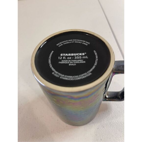 Starbucks ceramic cup with lid and metallic mug bundle - Picture 10 of 13